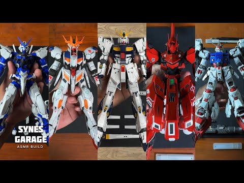 Top 5 My Favorite Gunpla Bootleg 1/100 | ASMR BUILD | Bootleg Gunpla | part 1