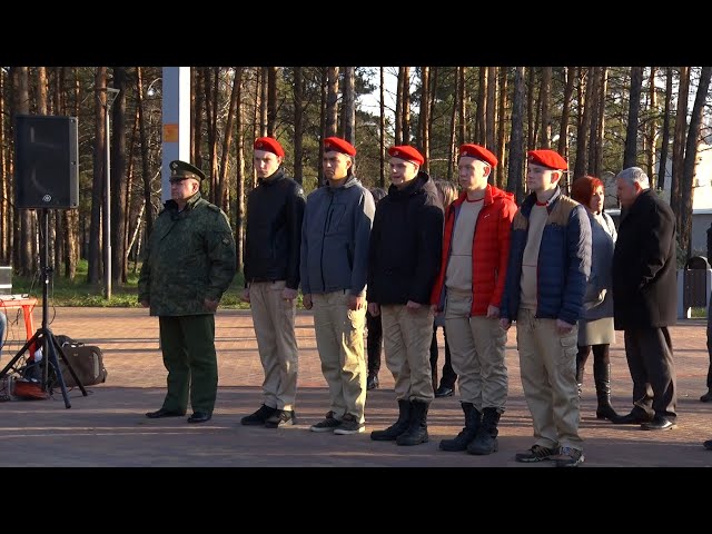 Первые призывники отправились в армию