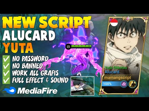 FIX UI VIGNETTE Script Skin Alucard Yuta Okkotsu - No Password | Full Effect & Sound | New Patch