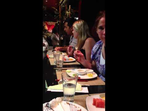 Shauni Birthday Dinner on Norwegian Breakaway Cruise