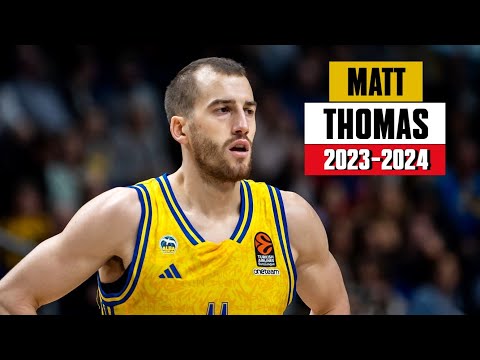 Matt Thomas BEST Highlights 2023-2024 Season - ALBA BERLIN