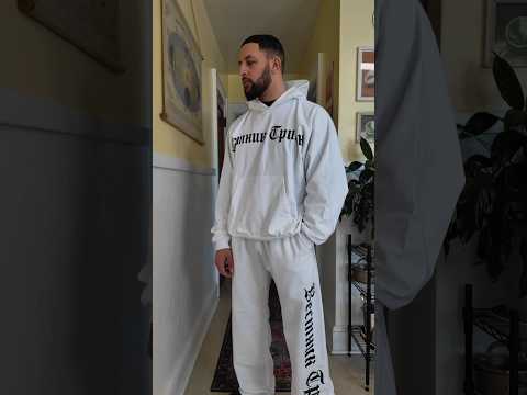 Yeezy HD-01 + SP-01 (White) #yeezy #yzy #kanye #kanyewest #sweatpants #hoodie #fyp