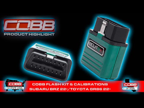 COBB Tuning - Flash Kit and Calibrations for 2022+ Subaru BRZ and Toyota GR86