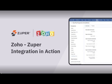 Streamline Your Customer Lifecycle Management with Zuper-Zoho Integration: The Dynamic Duo
