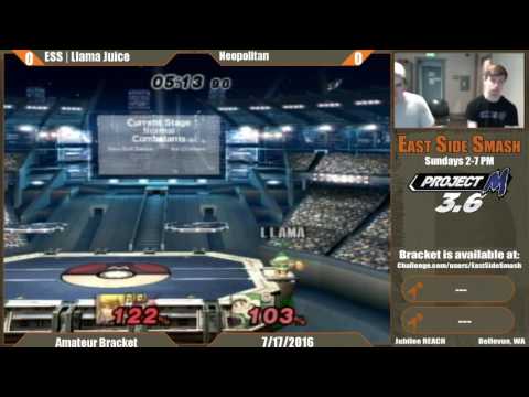 ESS Weekly #39: ESS | Llama Juice (ICs) Vs Neopolitan (ZSS) - Ameteur Winners Semis - Project M