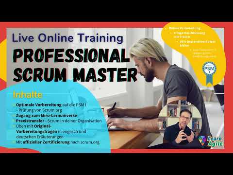 Professional Scrum Master Zertifizierung