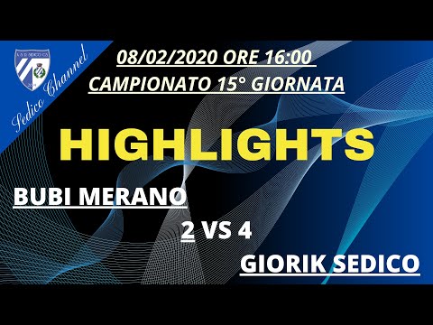 Bubi Merano Vs Sedico C 5   15^ Giornata  HIGHLIGHTS
