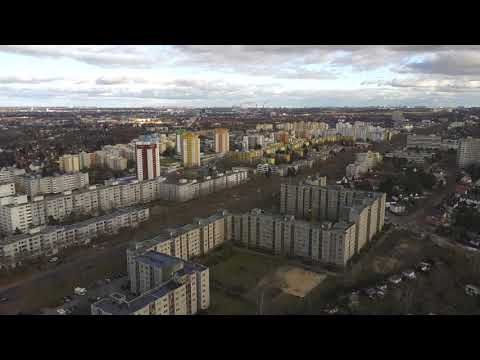 Flug über Berlin-Spandau Staaken-Hahneberg Heerstraße