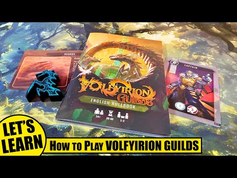 Let's Learn How to Play VOLFYIRION GUILDS Deck Building Game