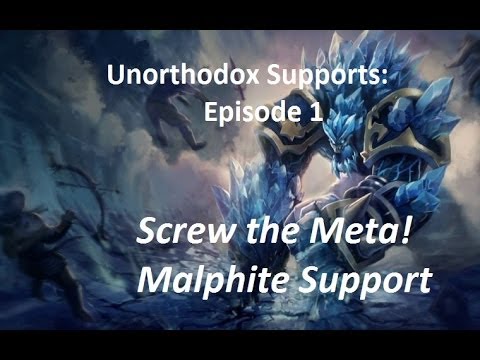 League of Legends Unorthodox Support Malphite