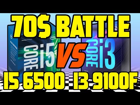 i3-9100F vs i5-6500 in 2021! (10 Games Tested) | Should you get either of those??