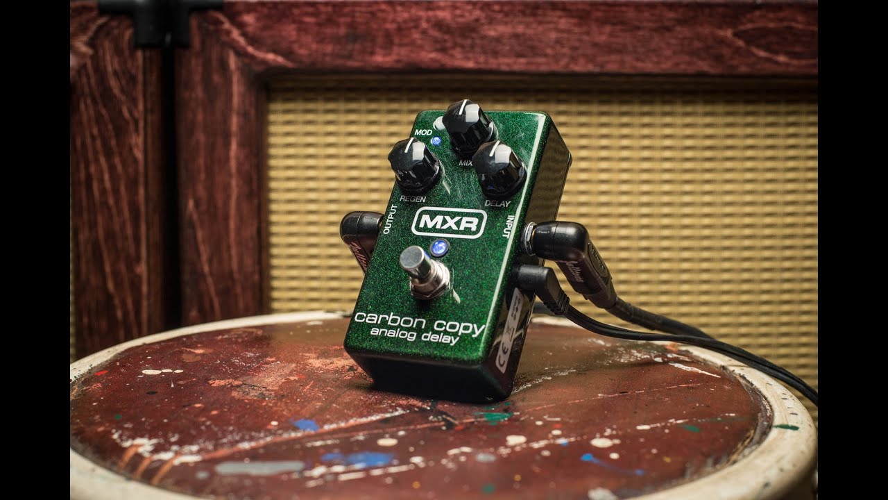 MXR M-169 Carbon Copy Delay Pedal | Reverb Demo Video - YouTube