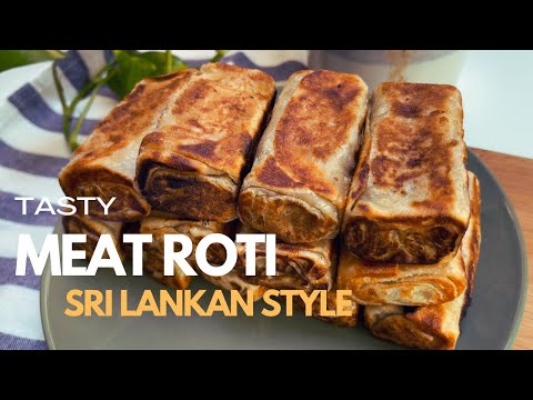 How to make MEAT ROTI | Sri-Lankan Style Cooking | Ramadan Short-Eats Recipe | Rinoza’s Recipes