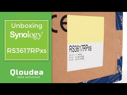 Unboxing Synology RS3617RPxs - NAS Empresarial