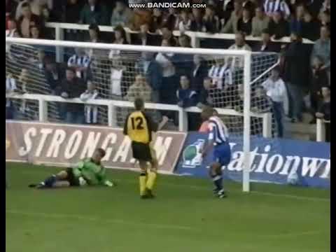 Hartlepool United 1-2 Scunthorpe United - 22nd August 1998