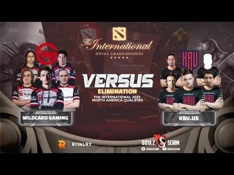 Wildcard Gaming vs KBU.US - The International 2022: North America Qualifier - Elimination - BO3