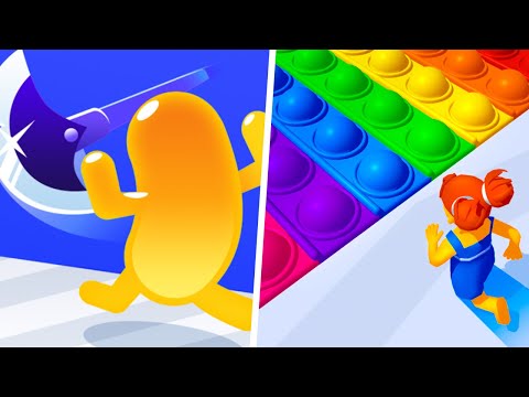 Play 1245 Video Games High Score Join blob Clash vs Pop It Run - Gameplay Walkthrough Max Levels