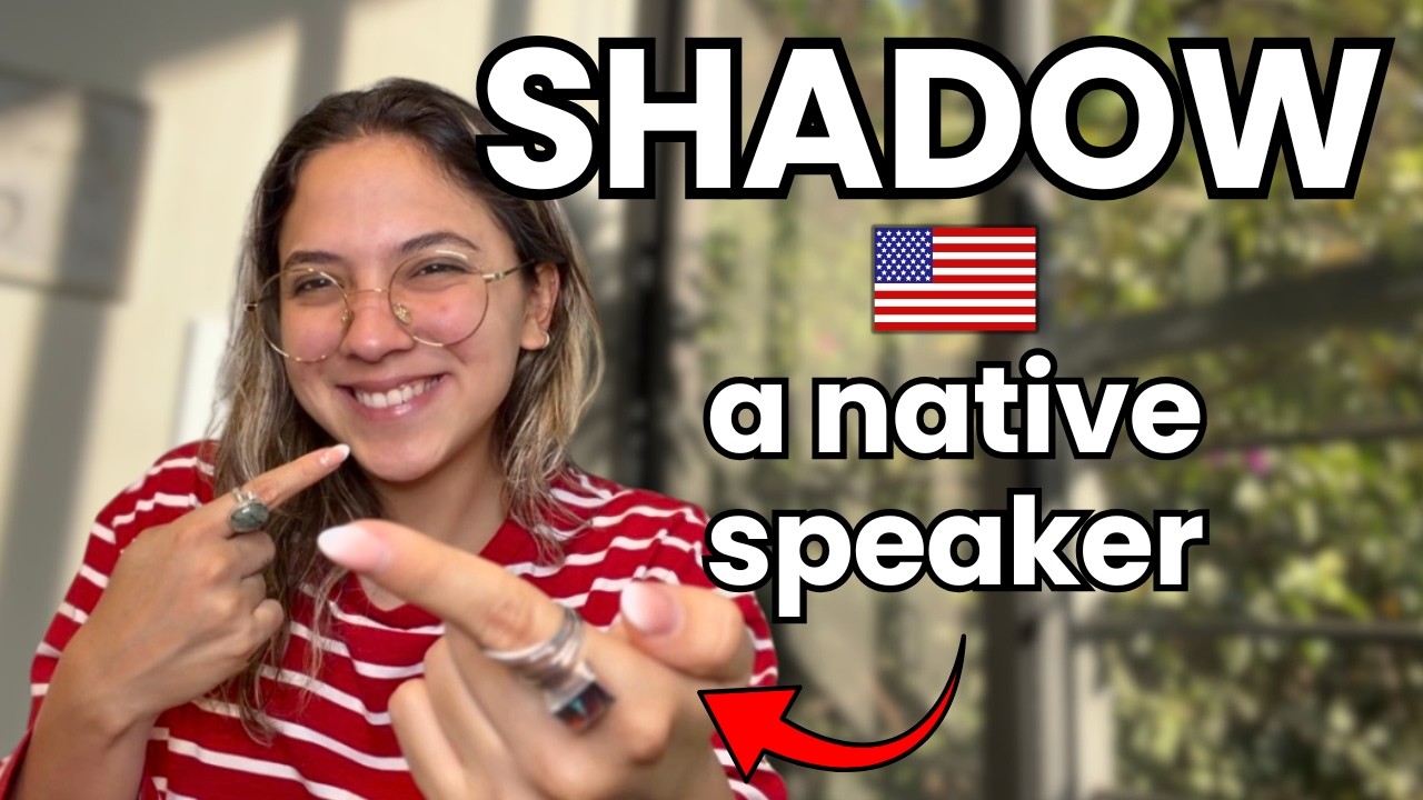 Repeat after me + shadowing practice