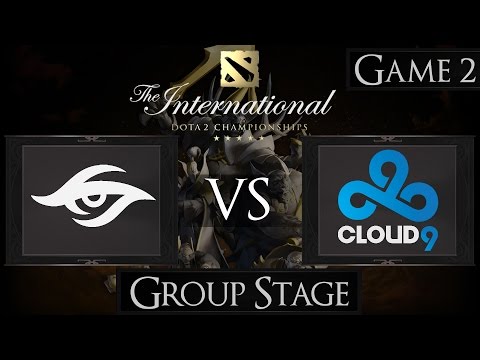 Dota 2 The International Team Secret vs Cloud 9