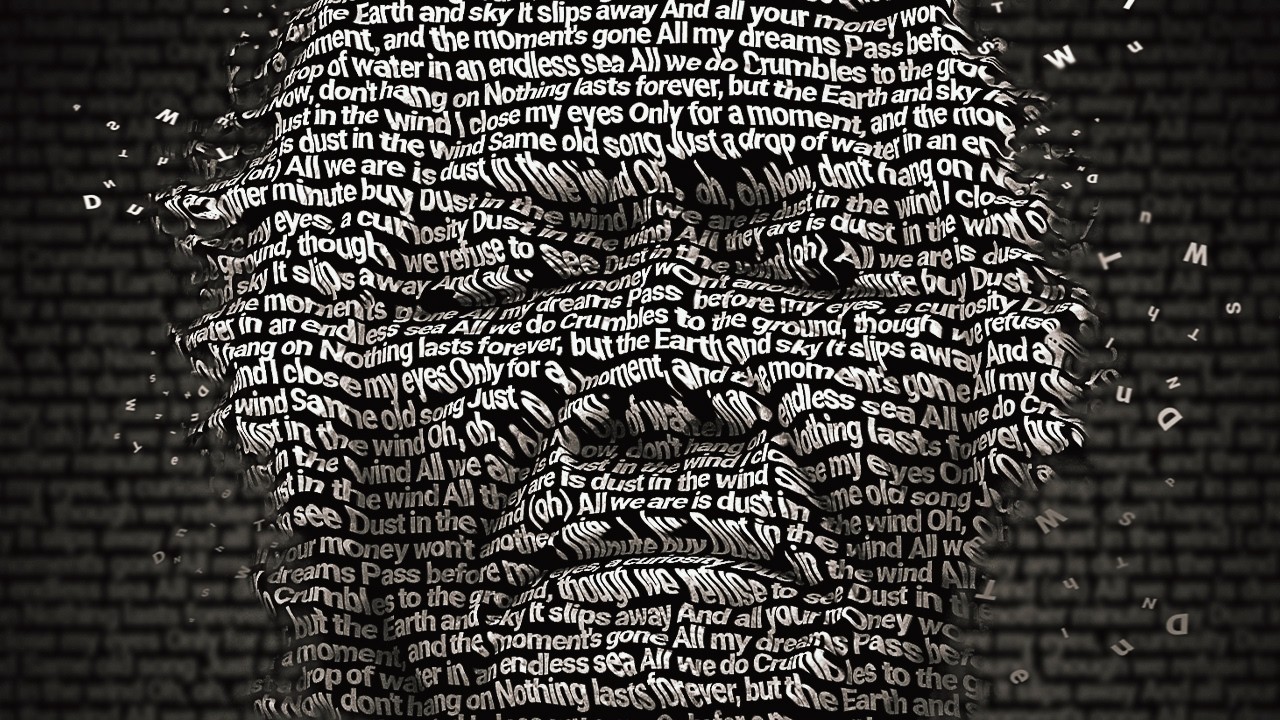 Text Portrait Photo Effect - Photoshop Tutorial