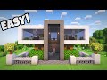 Minecraft: How to make Easy Modern House