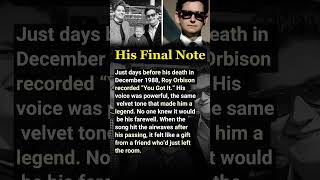 Roy Orbison’s Last Song #royorbison #royorbinson #80s #70s #60s #nostalgia #nostalgic #singer