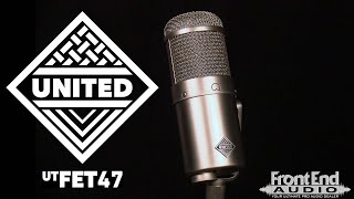 Video thumbnail for United Studio Technologies UT FET47 Microphone First Impression by Front End Audio