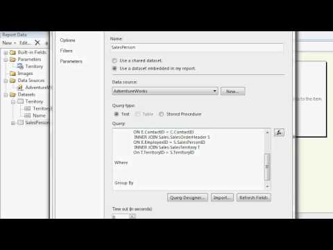 SSRS Tutorial | Cascading (Changing) Parameters in a Custom Report | ReportingGuru