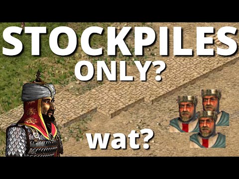 Beating Mission 42 Using STOCKPILES ONLY - Stronghold Crusader