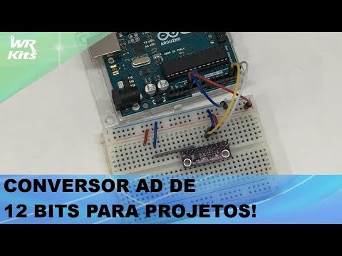 CONVERSOR AD DE 12 BITS PARA PROJETOS (ADS1015)