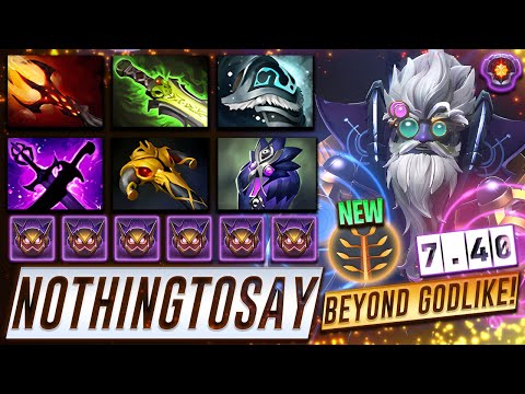 [7.40] NothingToSay Tinker - Dota 2 Pro Gameplay [Watch & Learn]
