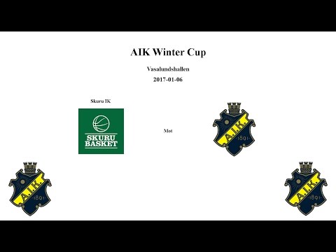 Skuru Basket (P02) mot AIK Basket - 2016-01-06