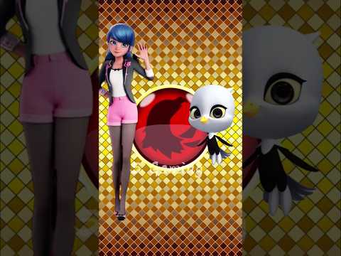 Miraculous Characters swap all Miraculous🐞🐱 #miraculous #ladybug #tranding #shorts #cartoon