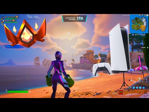 Fortnite Duo RANKED Champion Chapter 5 Season 2 PS5 Gameplay | 4K 120FPS (No Commentary)