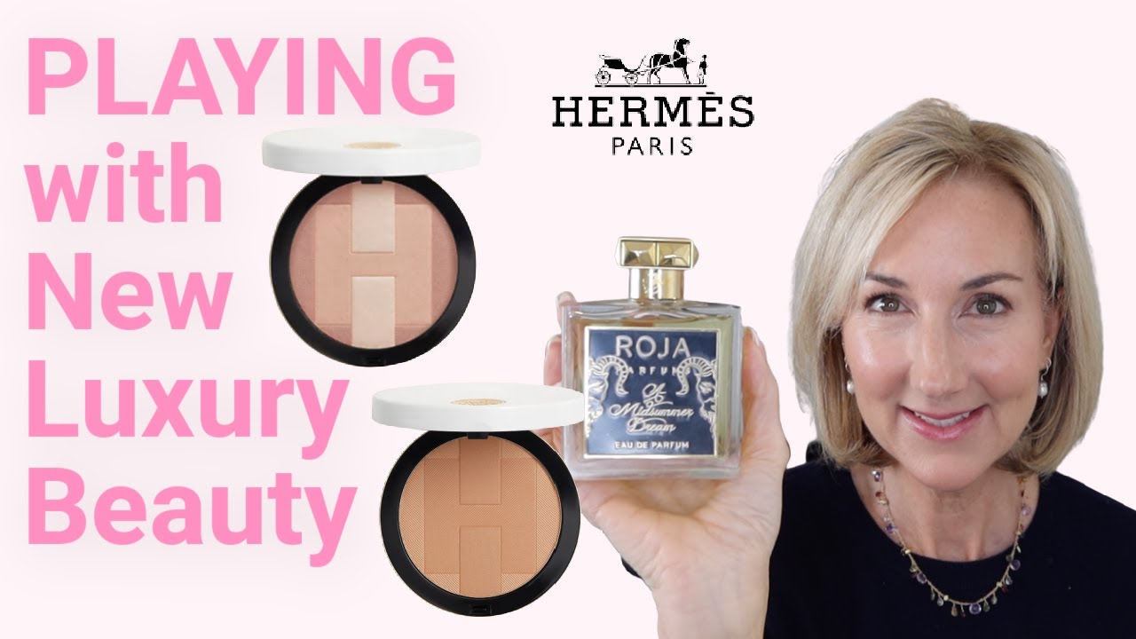 PLAYING WITH NEW LUXURY BEAUTY| HERMES PLEIN AIR H TRIO  | DR. LORETTA SPF, ROJA, AND MORE!
