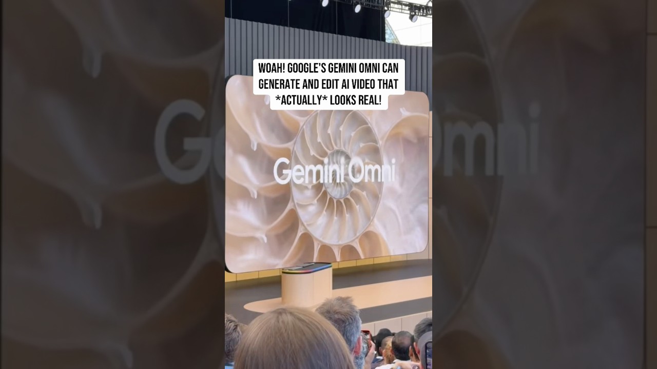How does Google Gemini Omni Work? #googleio #multimodalai - YouTube