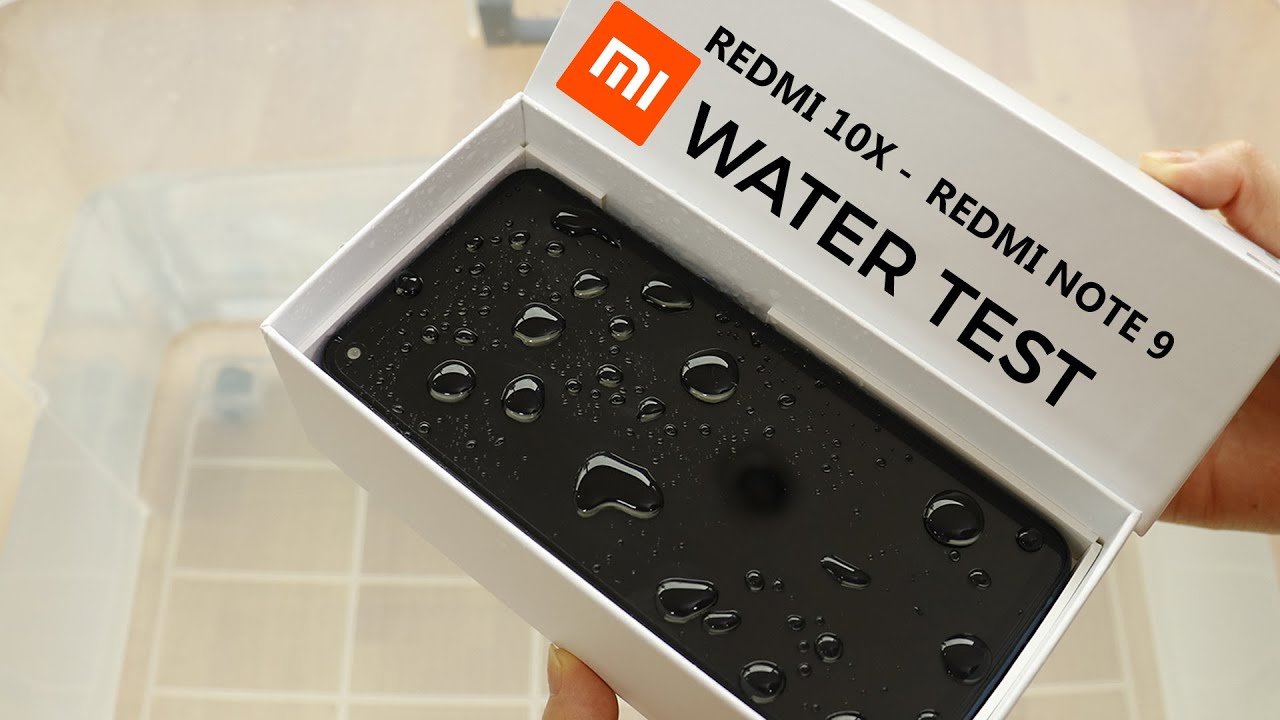 Xiaomi Redmi Note 9 Waterproof Test | Redmi 10X
