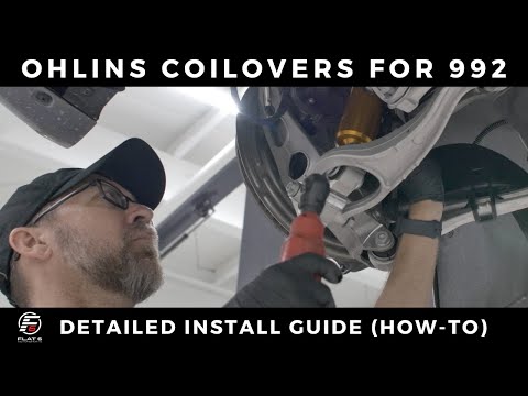 Installing Ohlins Road & Track Coilovers on a 992 Carrera
