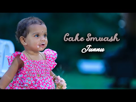 Cake Smash Junnu 4K | Birthday Celabration | Srihari Visions 9640177722
