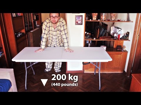 6feet centerfold folding table 180cm x 74cm unboxing
