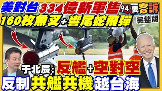美將對台334億新軍售!強化F16V!