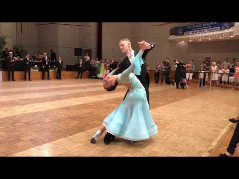 David Jenner - Elisabeth Tuigunov GER | English Waltz | WDSF Junior II Standard | GOC 2018