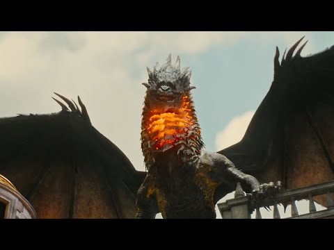 Elodie and Dragon Burns the Kingdom - Damsel Ending Scene