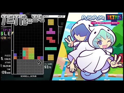 Stream Archive: Tetrio + Puyo Puyo Tetris 2 - I'm bad at fast Tetris