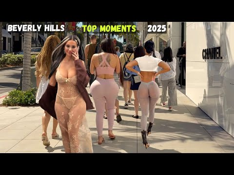 THE MOST ICONIC BEVERLY HILLS MOMENTS OF 2025 — UNREAL BEAUTY 😍🔥