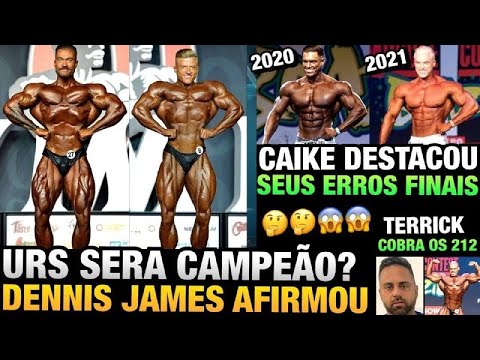 CAIKE DETALHA SEUS ERROS DE FINALIZAÇÃO - URS SERA CAMPEÃO DO OLYMPIA ? - TERRICK COBRA ATLETAS 212