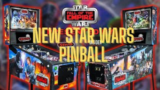 Star Wars Fall of the Empire Stern Pinball New Spike 3 system