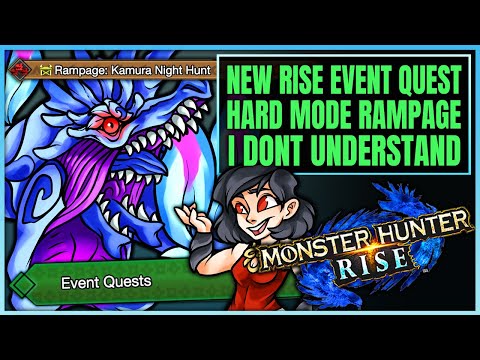 NEW WORST RISE EVENT QUEST - Hard Mode Super Rampage - Full Breakdown - Monster Hunter Rise!