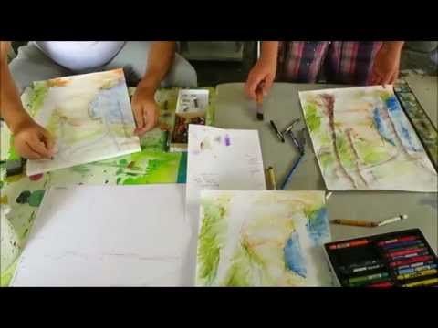 Farbig Zeichnen mit Günther Reil