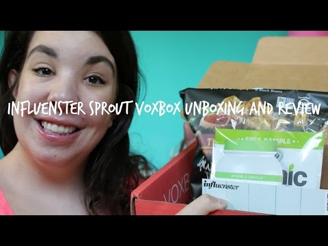 Influenster Sprout VoxBox Unboxing and Review Video